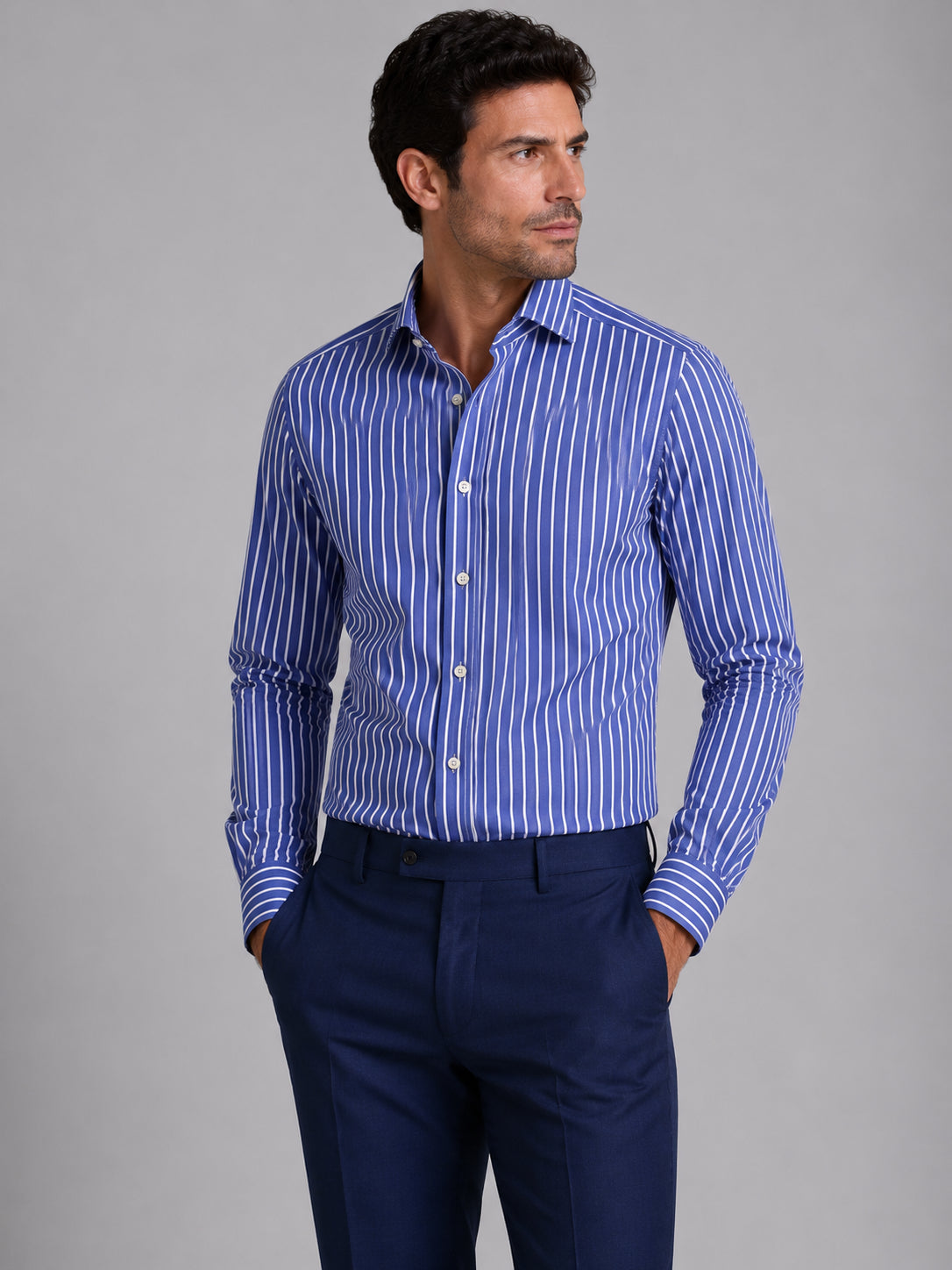 ALMOST BLUE CAMICIA SLIM Uomo Camicie BDPER40L0141M