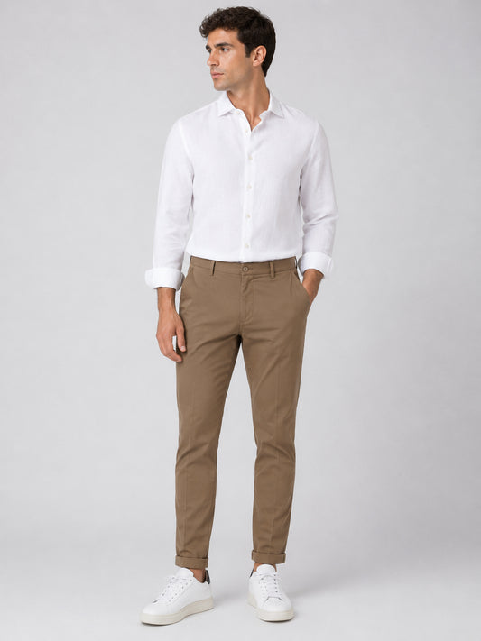 MORO UOMO TASCA AMERICA SLIM Uomo Pantaloni MET527