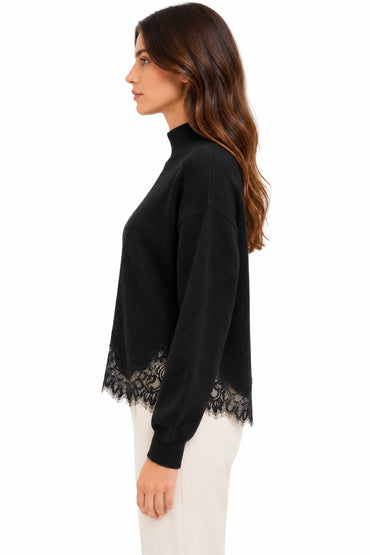 GUESS? LS MN HAYDEN LACE SW Donna Maglieria W6BR38Z1433