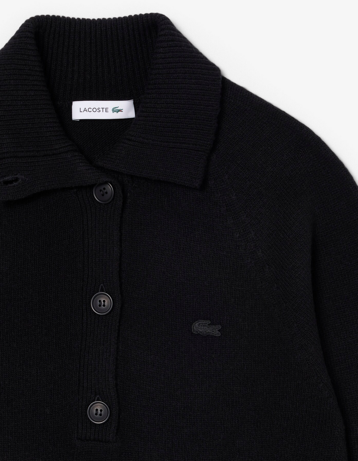 LACOSTE Maglione a collo alto in lana cardata Donna Maglieria AF4010