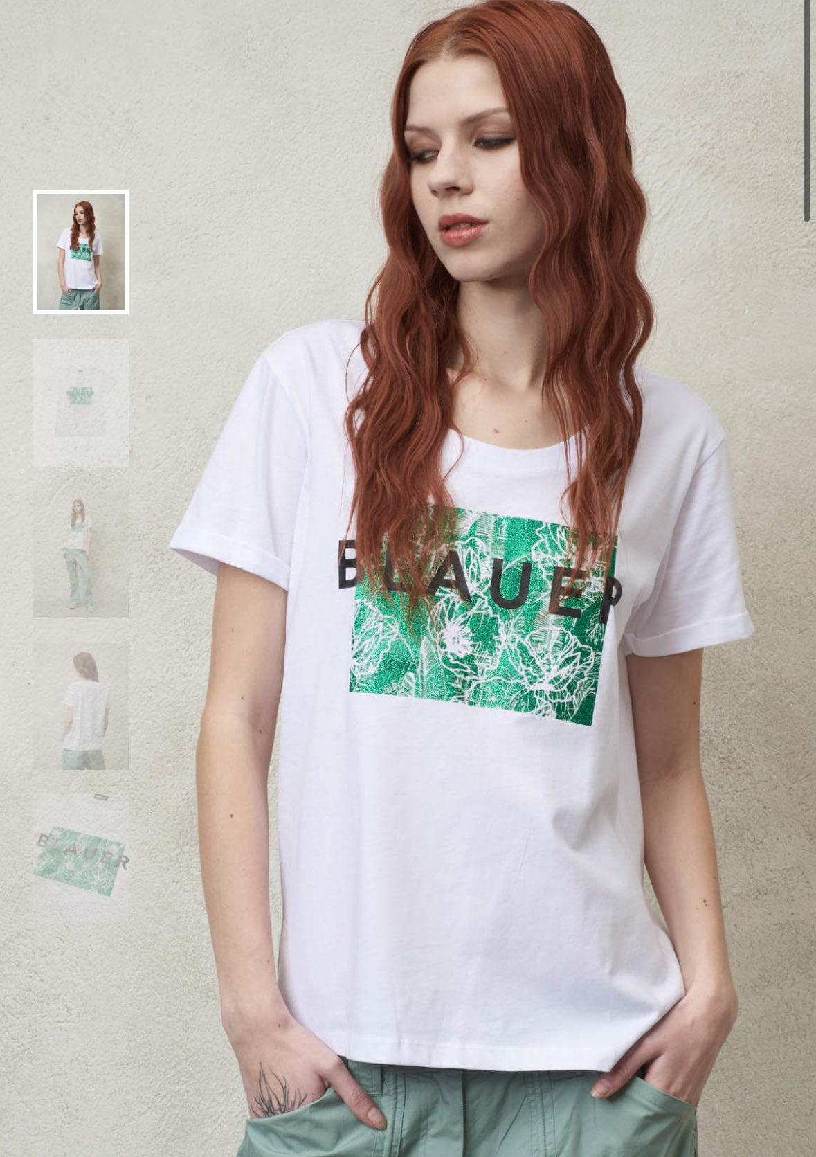 BLAUER. USA T- SHIRT Donna T-Shirt e Polo 24SBLDH02334006842