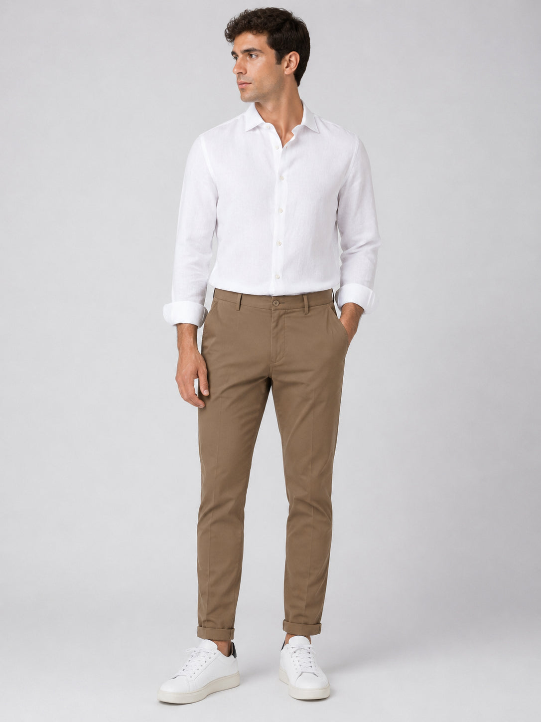 MORO UOMO TASCA AMERICA SLIM Uomo Pantaloni MET527