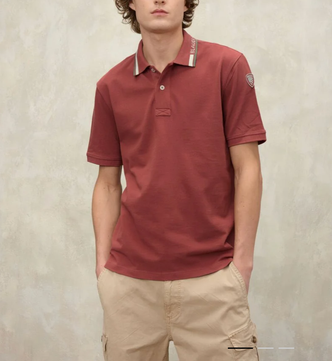 BLAUER. USA POLO MANICA CORTA Uomo Maglieria 26SBLUT02297