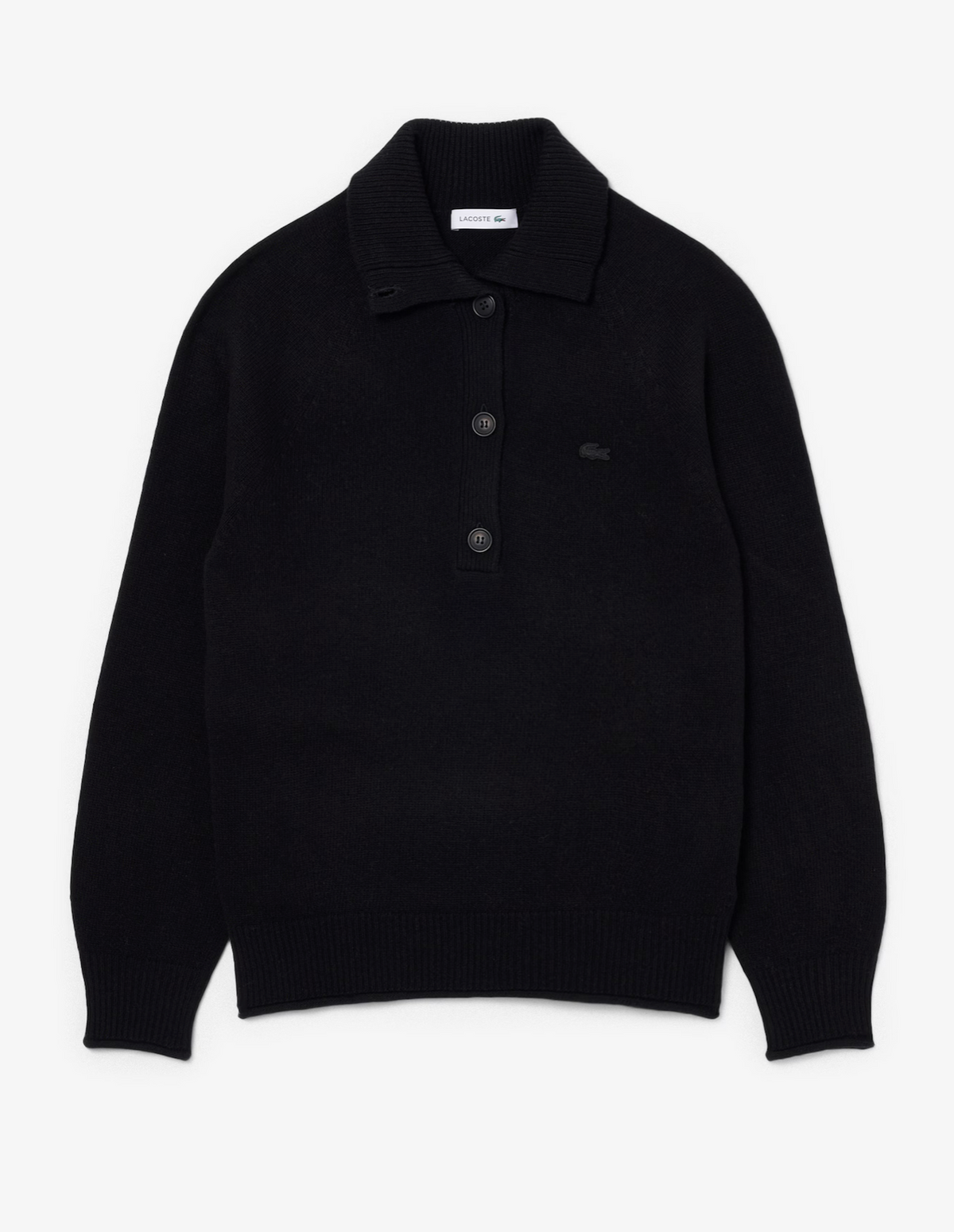 LACOSTE Maglione a collo alto in lana cardata Donna Maglieria AF4010