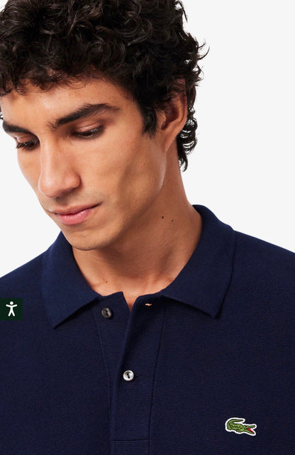 LACOSTE Polo a maniche lunghe in maglia Uomo POLO AH9904