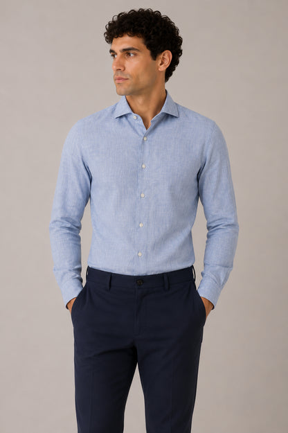 ALMOST BLUE CAMICIA SLIM Uomo Camicie STFOR10L0664M