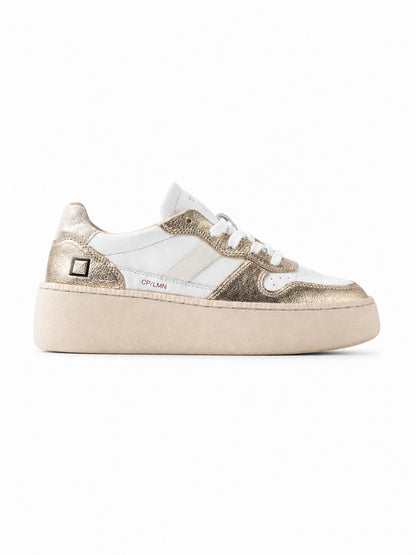 D.A.T.E. CALZATURE Donna SNEAKERS COURP PLATFORM LAMINATED