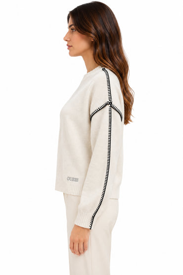 GUESS? LS CN AMELIE SWTR Donna Maglieria W6GR73Z1757