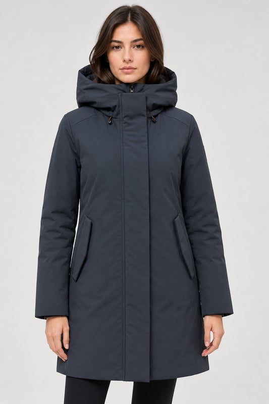 SAVE THE DUCK GIUBBOTTO CAPPUCCIO Donna GIUBBINI D40987W