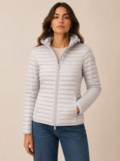 SAVE THE DUCK GIUBBOTTO CAPPUCCIO Donna GIUBBINI D33620W