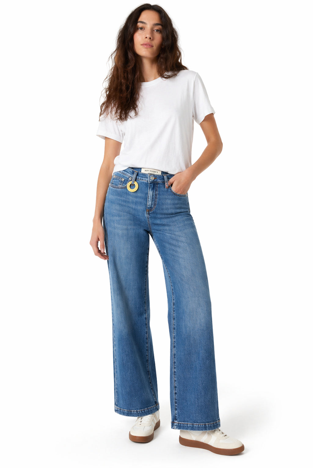 ROY ROGER'S JEANS PALAZZO Donna JEANS RND091CE082905