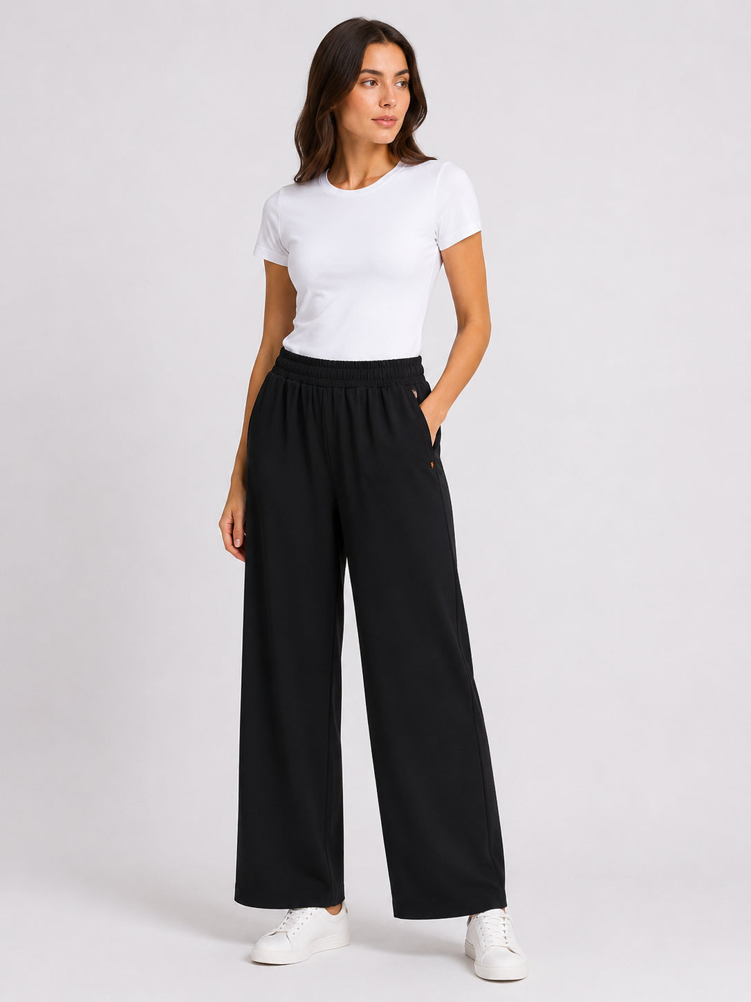 SAVE THE DUCK PANTALONE PALAZZO Donna Pantaloni DF0066W