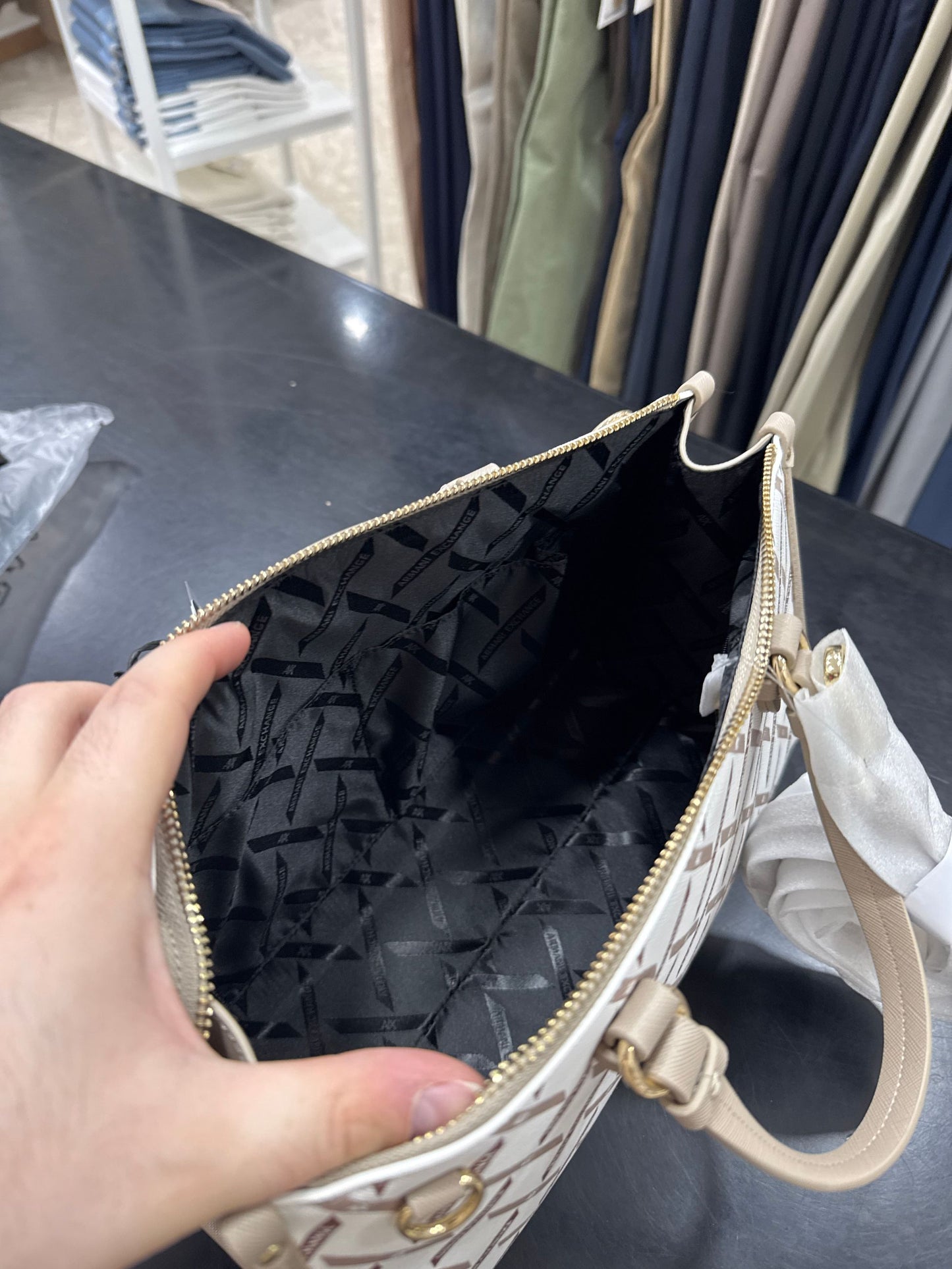 ARMANI EXCHANGE TOP HANDLE BAG Donna Borse XW000400AF17155