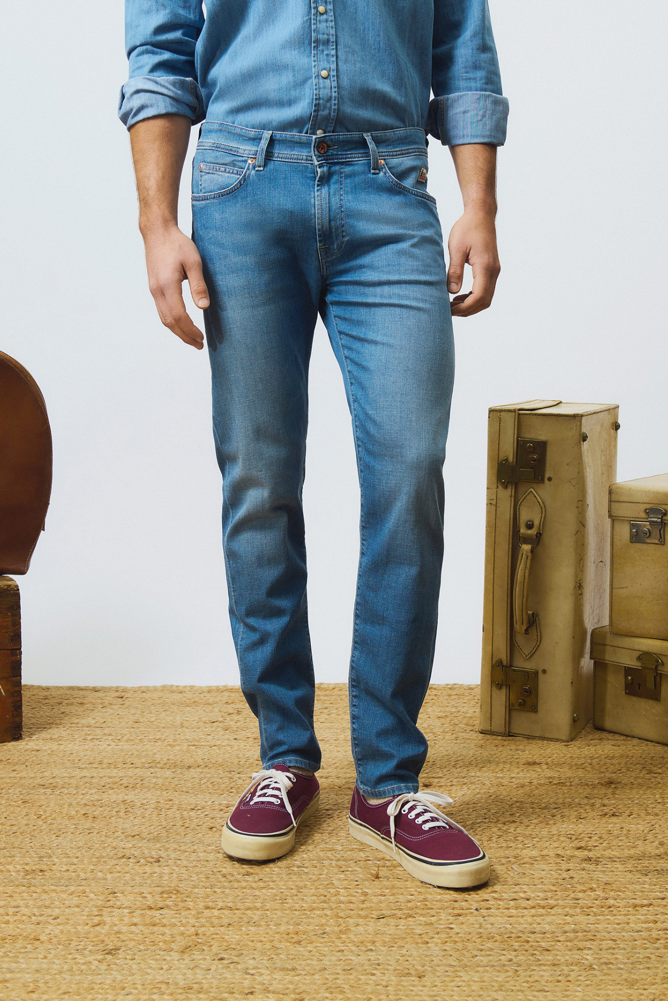 ROY ROGER'S JEANS SKIN Uomo JEANS RRU075D7272482