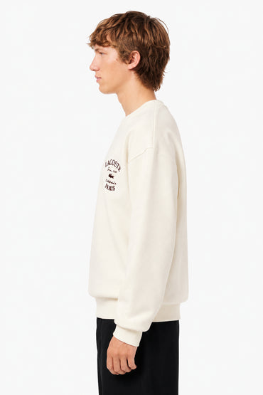 LACOSTE Felpa girocollo Lacoste Paris Classic Fit Uomo Felpe SH9785