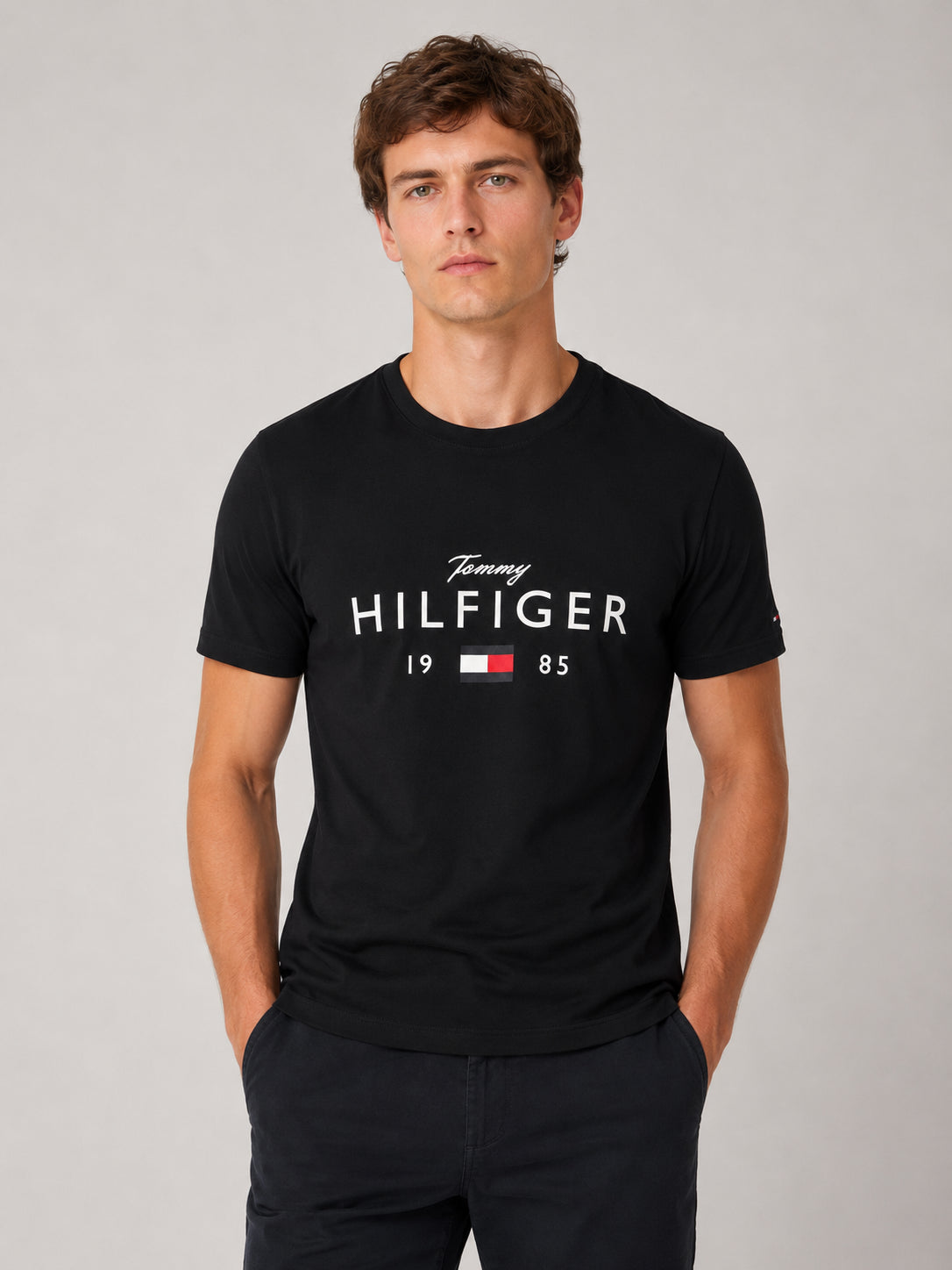 TOMMY HILFIGER T-SHIRT Uomo Maglieria MW0MW41455