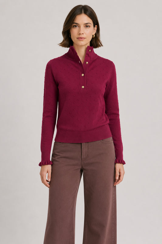MARELLA EMME MAGLIA COLLO CON BOTTONI Donna Maglieria 2625366101200