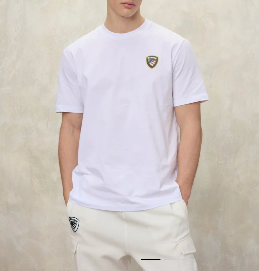 BLAUER. USA T-SHIRT Uomo Maglieria 26SBLUH02284
