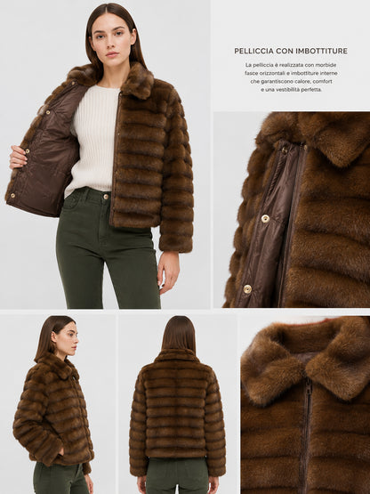 MARELLA EMME ECO PELLICCIA Donna GIACCONE 2625456031200