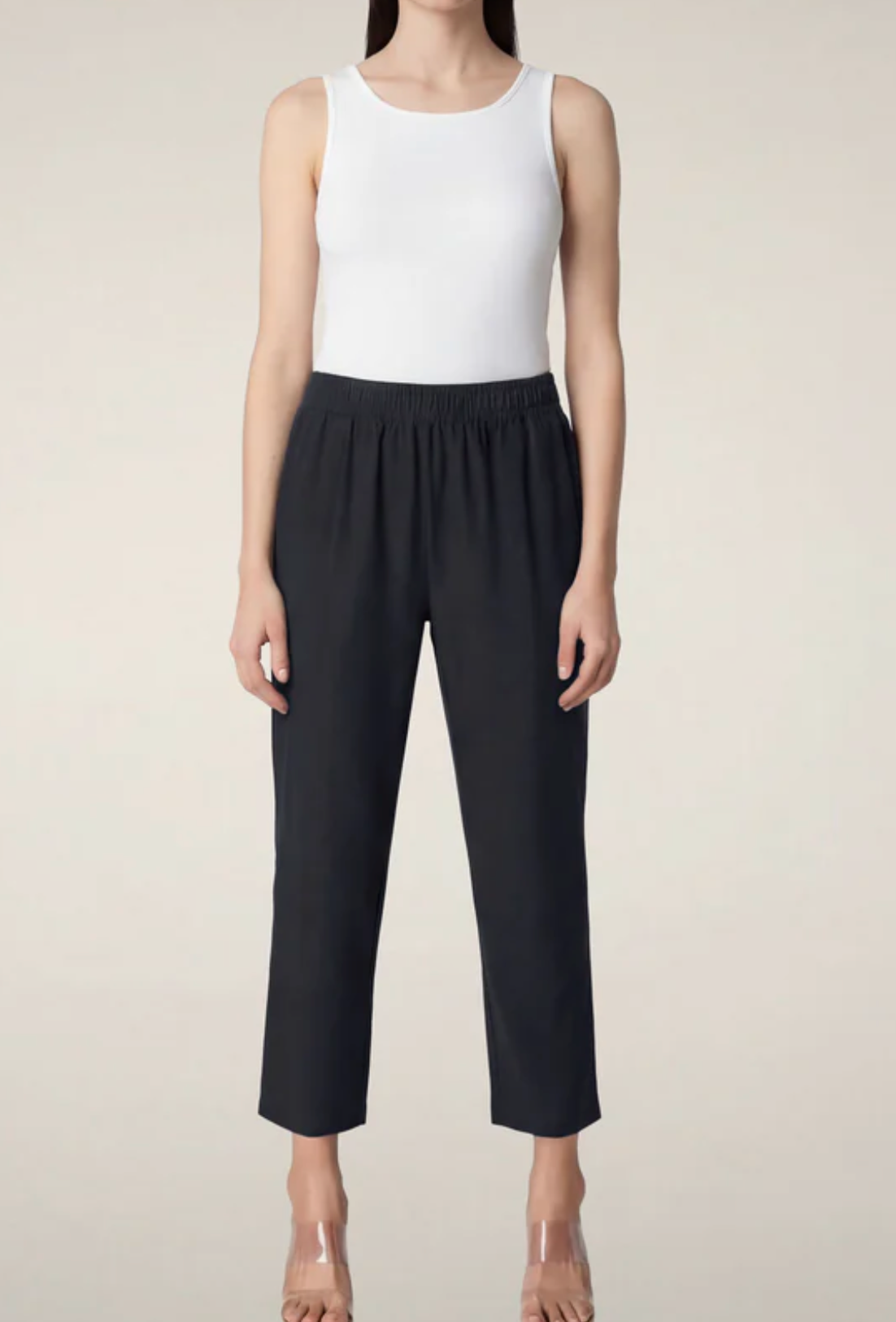 SAVE THE DUCK PANTALONE PALAZZO Donna Pantaloni DF0066W