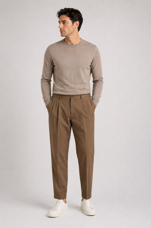 MORO UOMO PANTALONE CAPRI Uomo Pantaloni MES2680