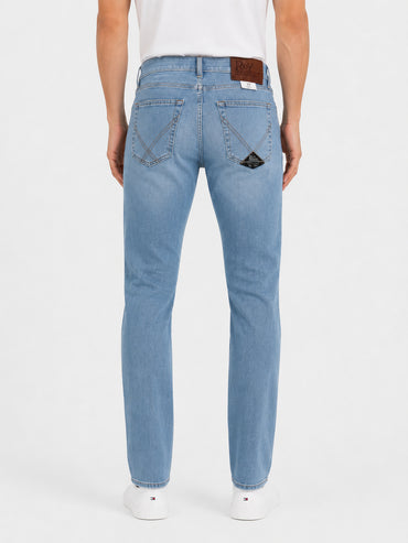 ROY ROGER'S 5 TASCHE Uomo JEANS RRU075D670A099