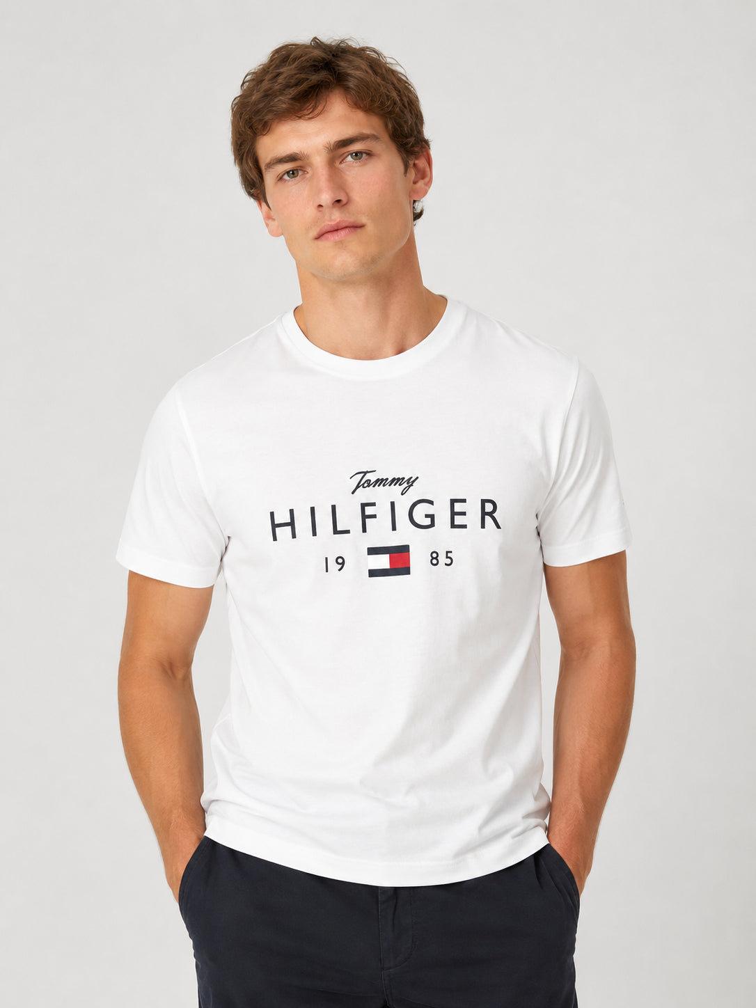TOMMY HILFIGER T-SHIRT Uomo Maglieria MW0MW41455