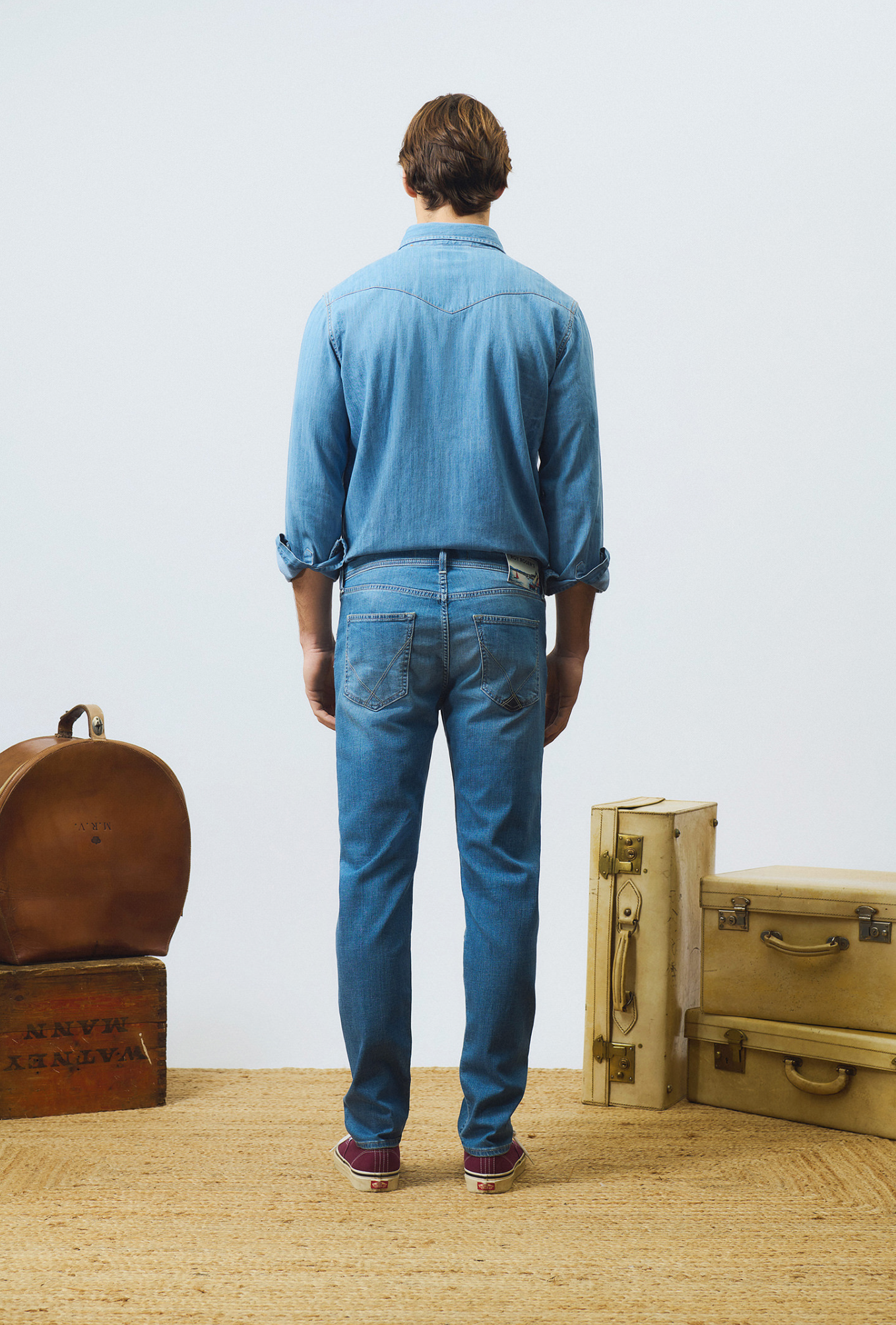 ROY ROGER'S JEANS SKIN Uomo JEANS RRU075D7272482