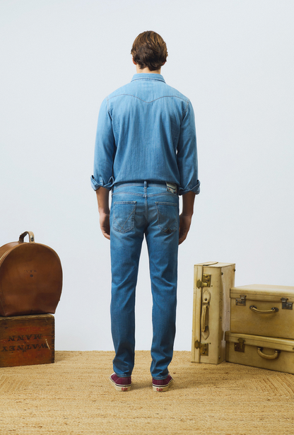 ROY ROGER'S JEANS SKIN Uomo JEANS RRU075D7272482