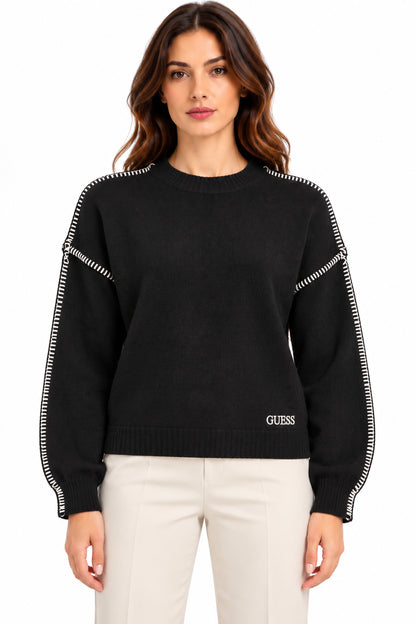 GUESS? LS CN AMELIE SWTR Donna Maglieria W6BR73Z1757