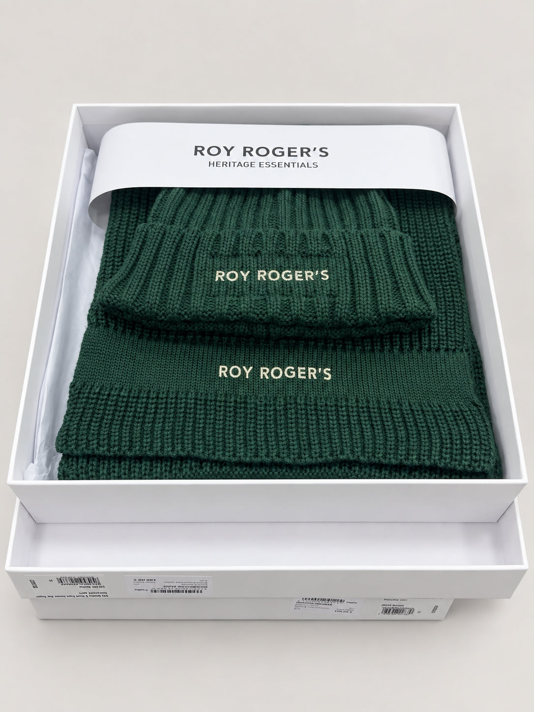 ROY ROGER'S Beanie & Scarf Pack Unisex Roy Roger's Unisex adulto Sciarpe RRX0003CU97XXXX