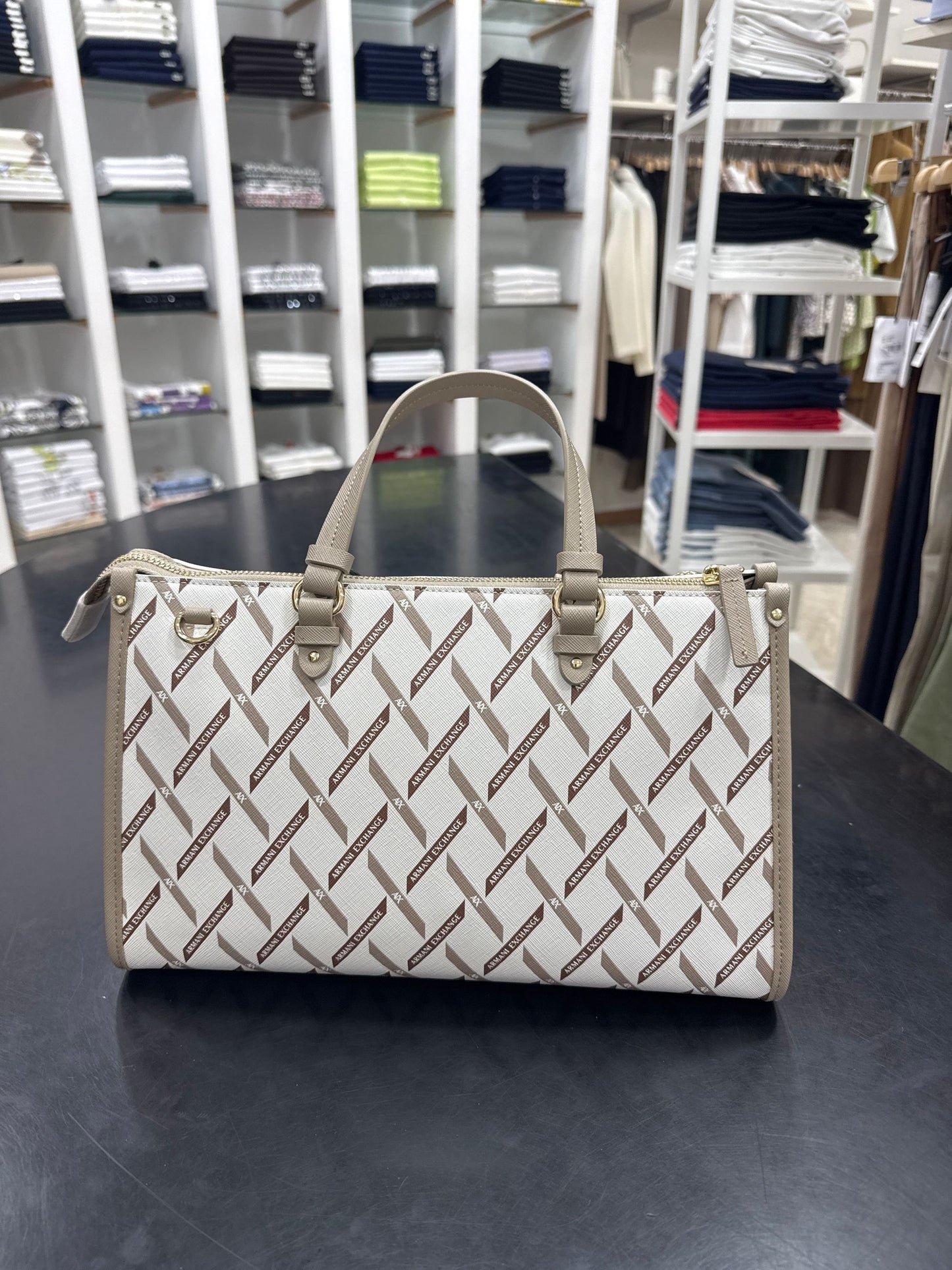 ARMANI EXCHANGE TOP HANDLE BAG Donna Borse XW000400AF17155