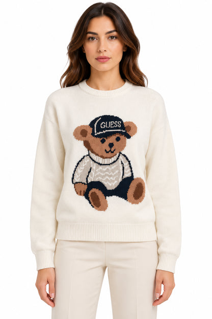 GUESS? LS CN ALICIA BEAR SW Donna Maglieria W6BR84Z1927