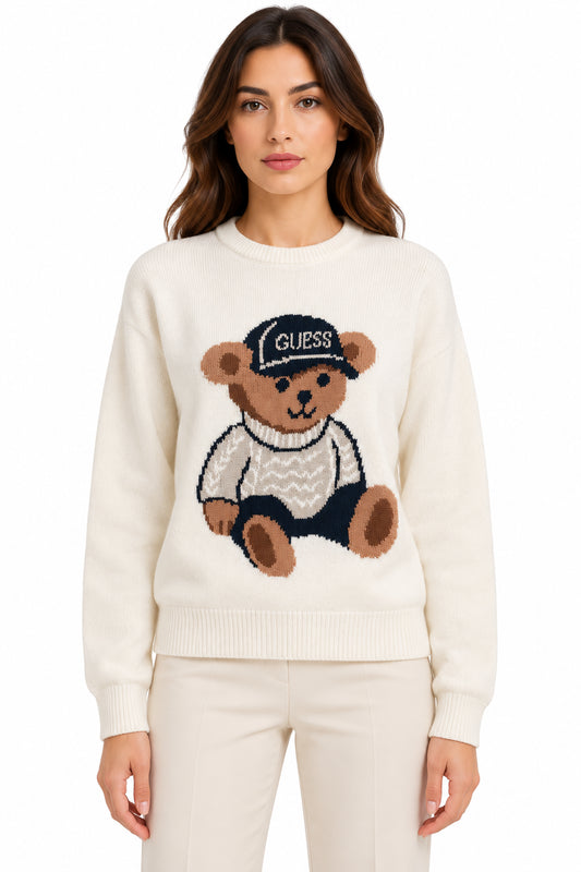 GUESS? LS CN ALICIA BEAR SW Donna Maglieria W6BR84Z1927