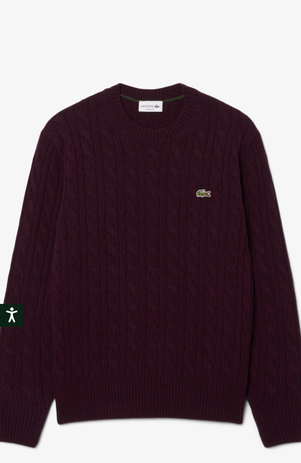 LACOSTE MAGLIA Uomo Maglieria AH2924