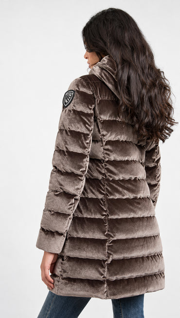 BLAUER. USA GIUBBOTTO LUNGO CAPPUCCIO Donna GIUBBINI 26WBLDK03364