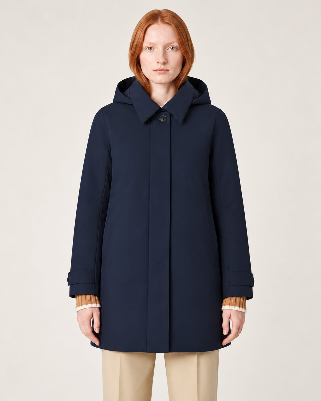 SAVE THE DUCK GIUBBOTTO CAPPUCCIO Donna GIUBBINI D42023W
