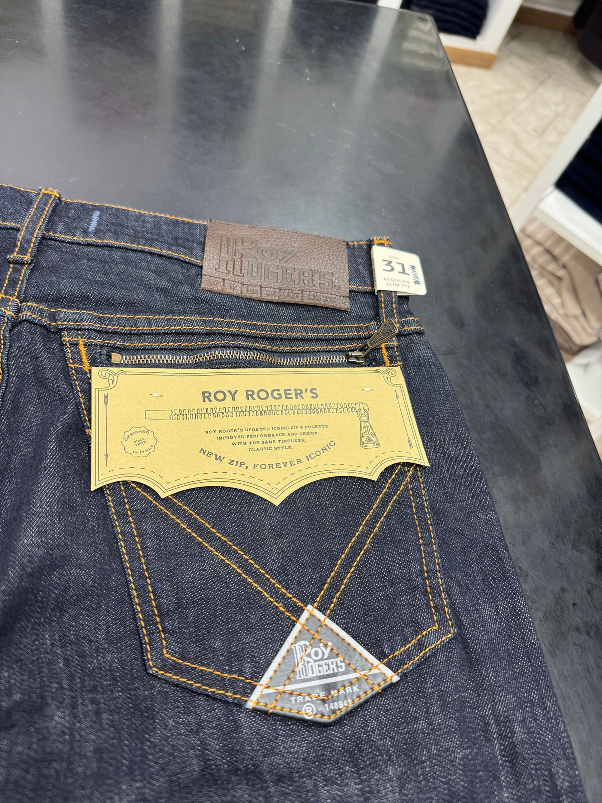 ROY ROGER'S Cult Zip MAN Uomo JEANS RRU074D0210021