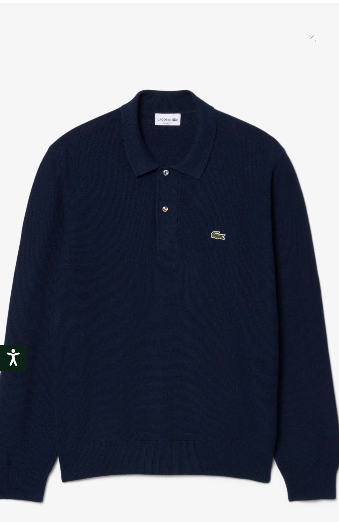 LACOSTE Polo a maniche lunghe in maglia Uomo POLO AH9904